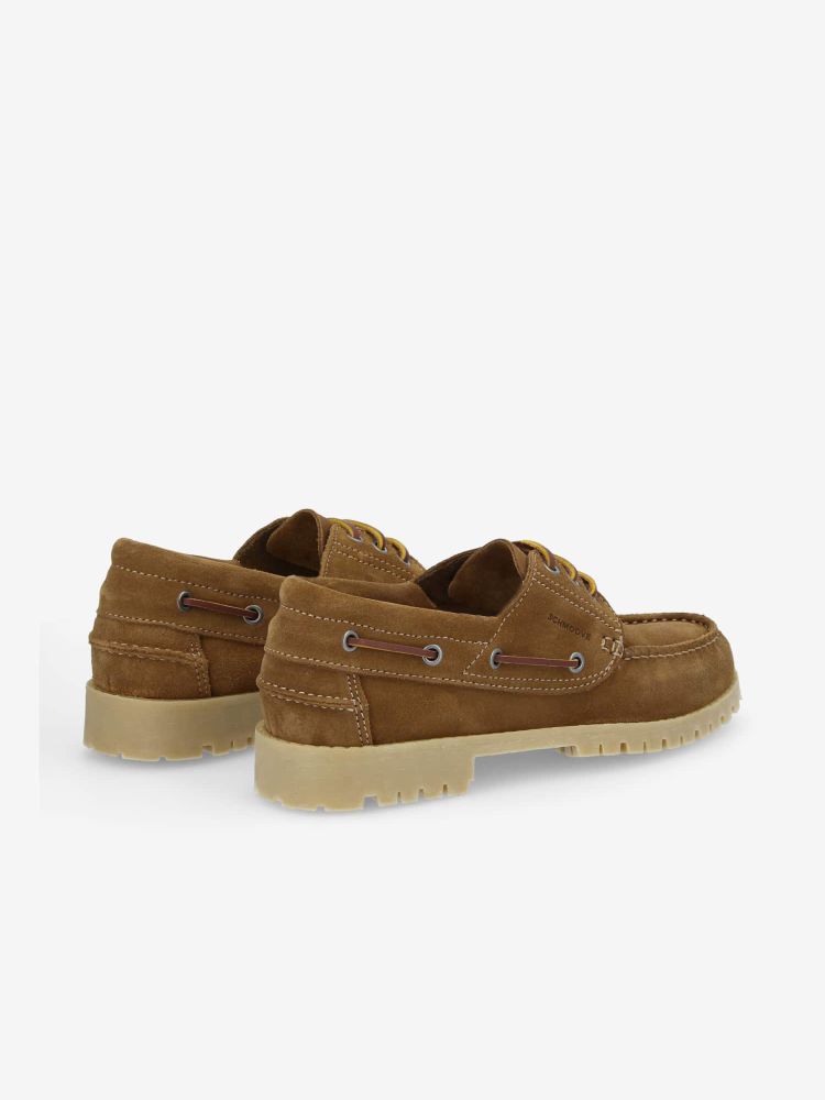 NEWQUAY BOAT M - SUEDE - LIGHT BROWN